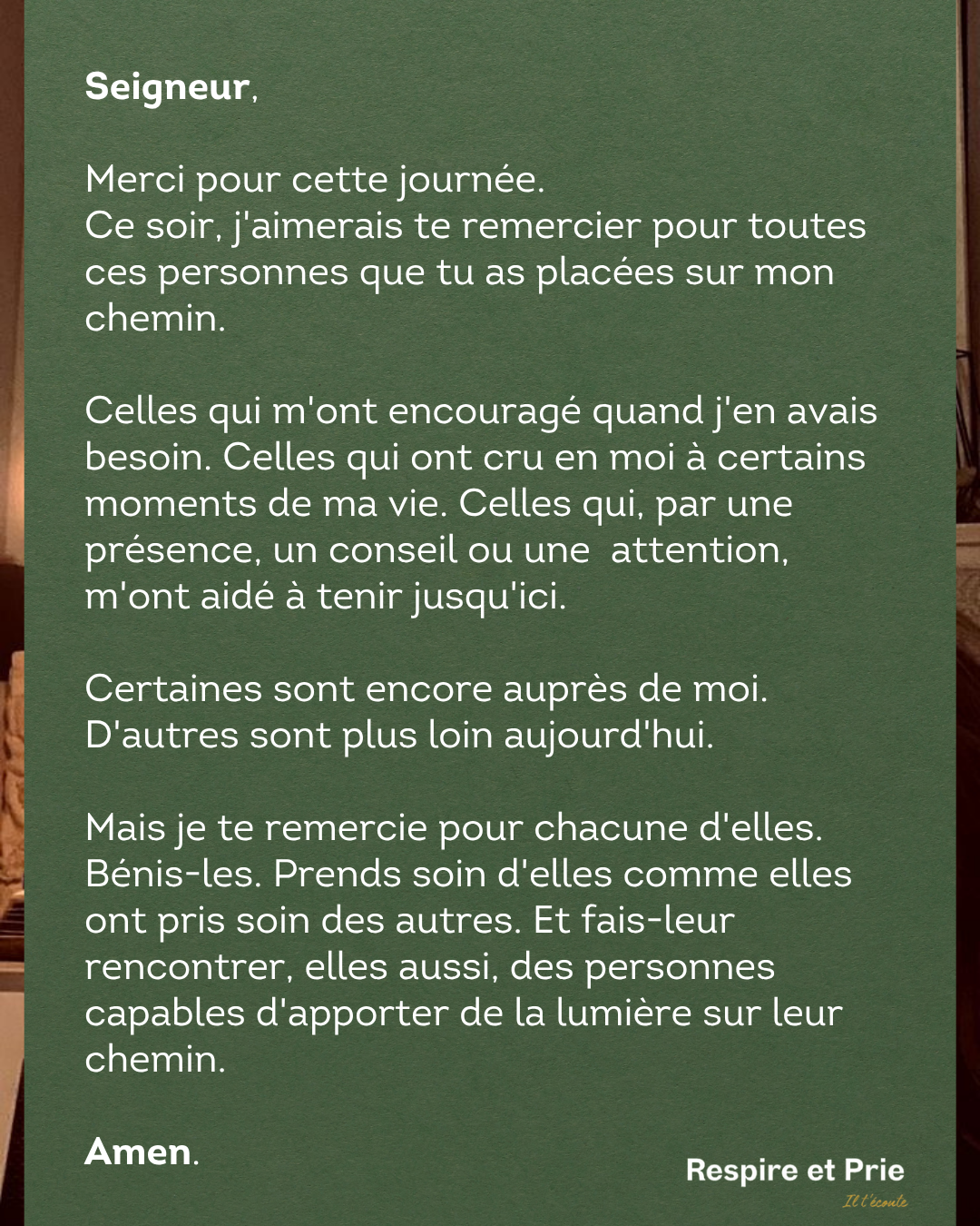 Des personnes lumineuses