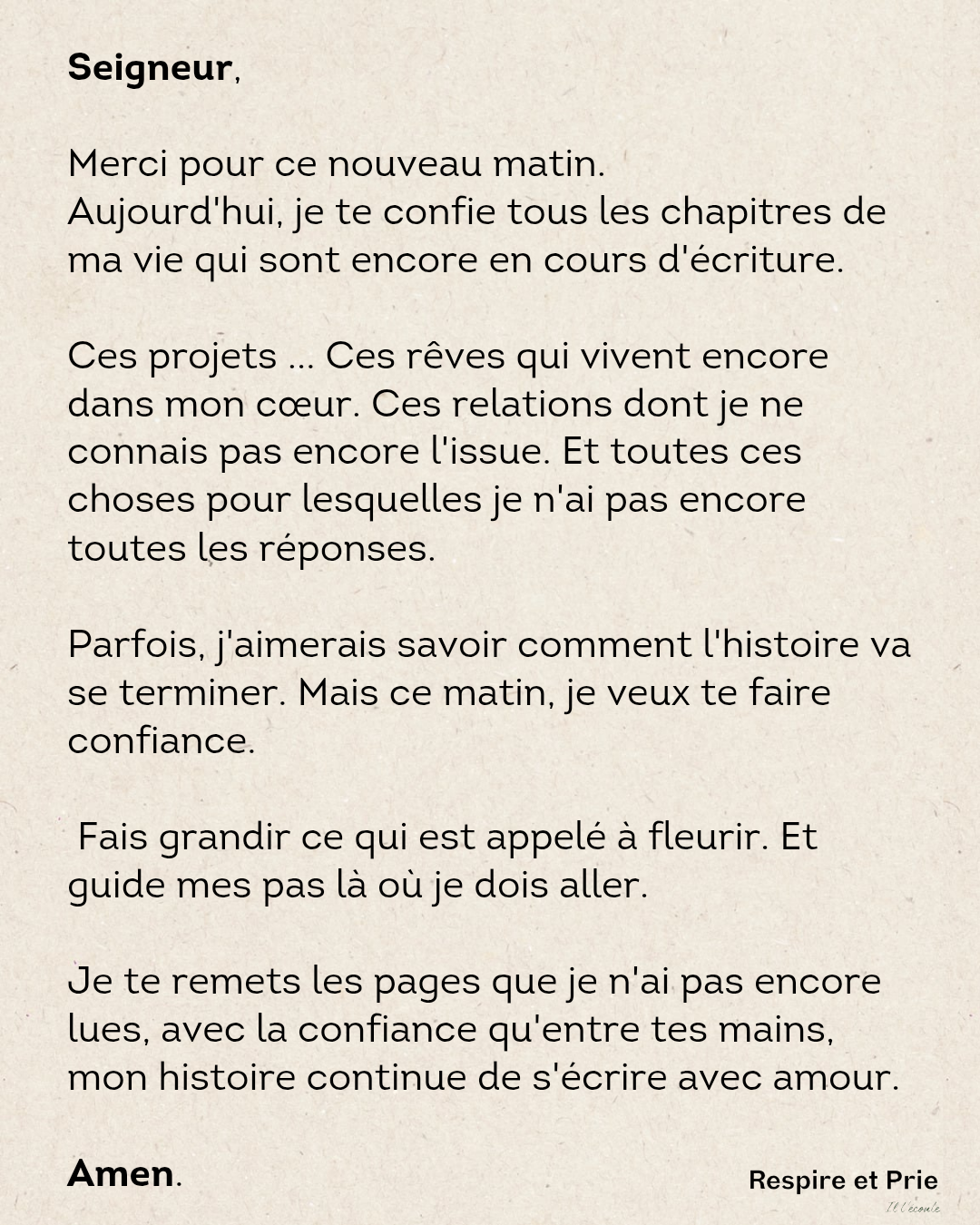 Guide mes pas