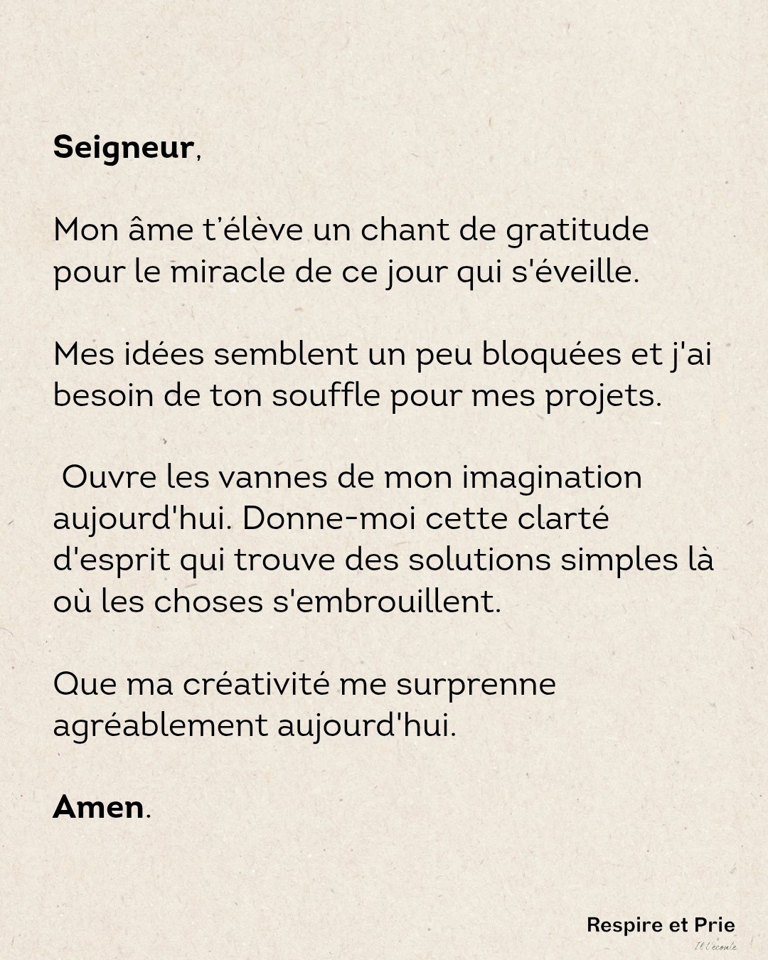 Je veux me surprendre