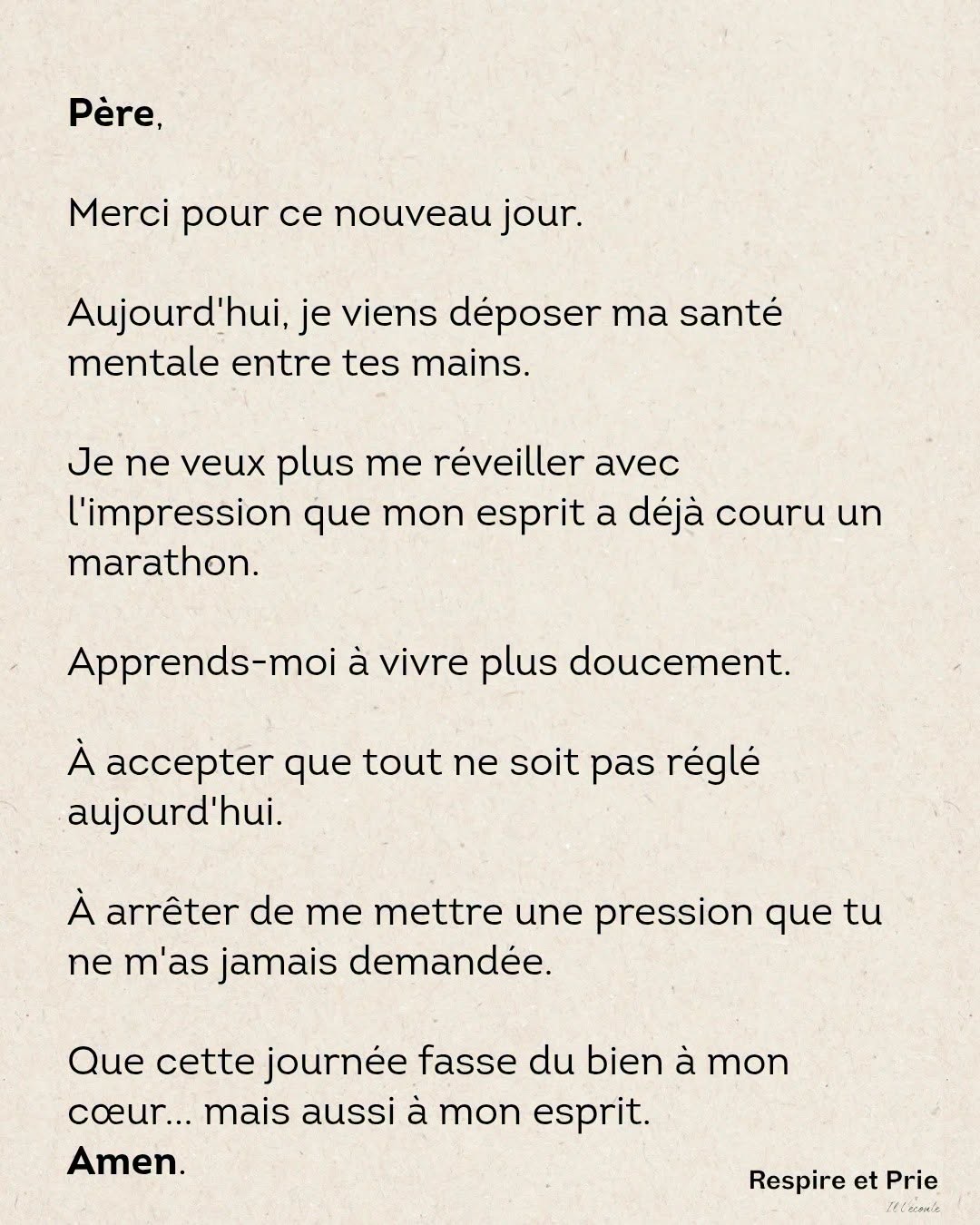 Ma santé mentale