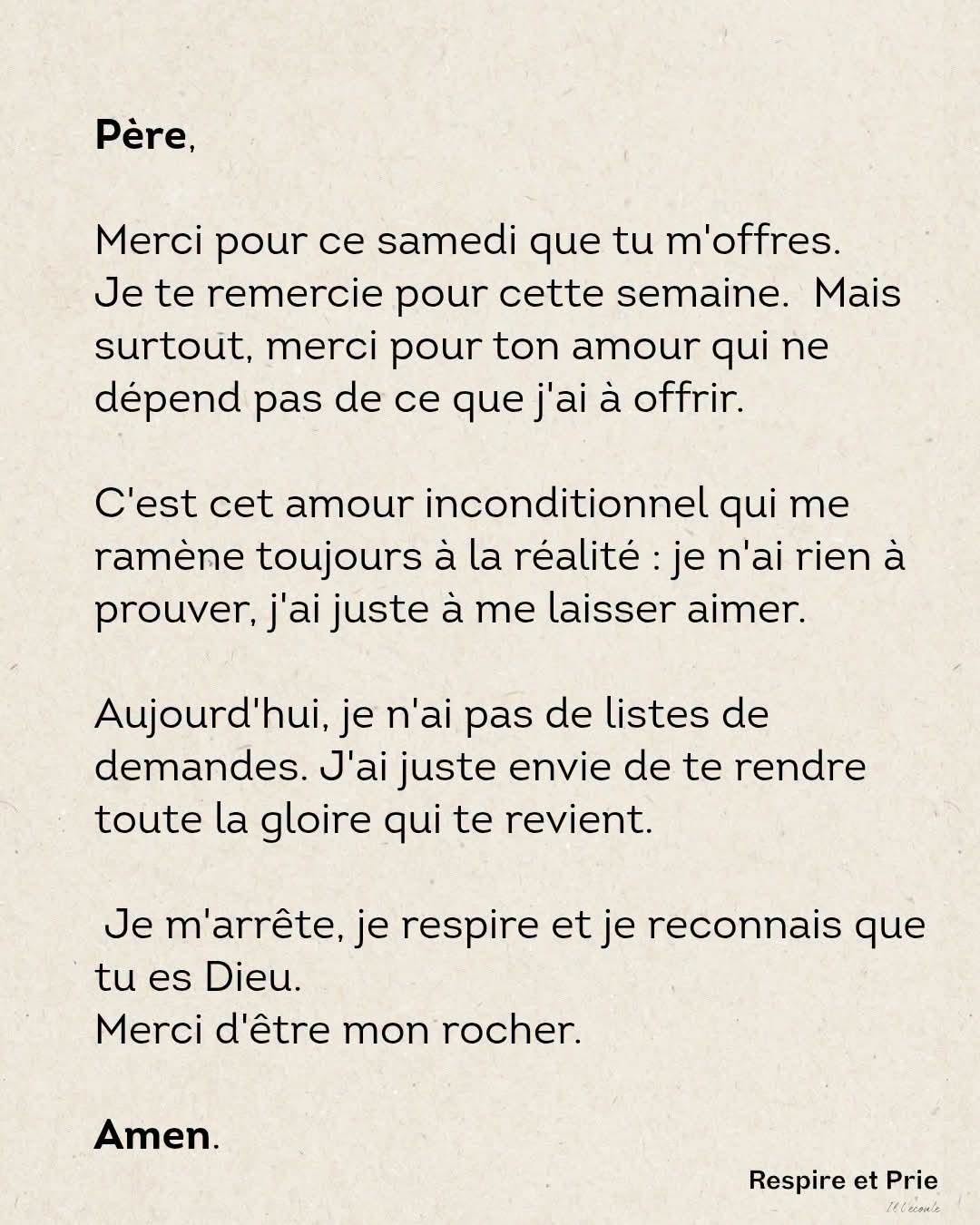 Cet amour inconditionnel
