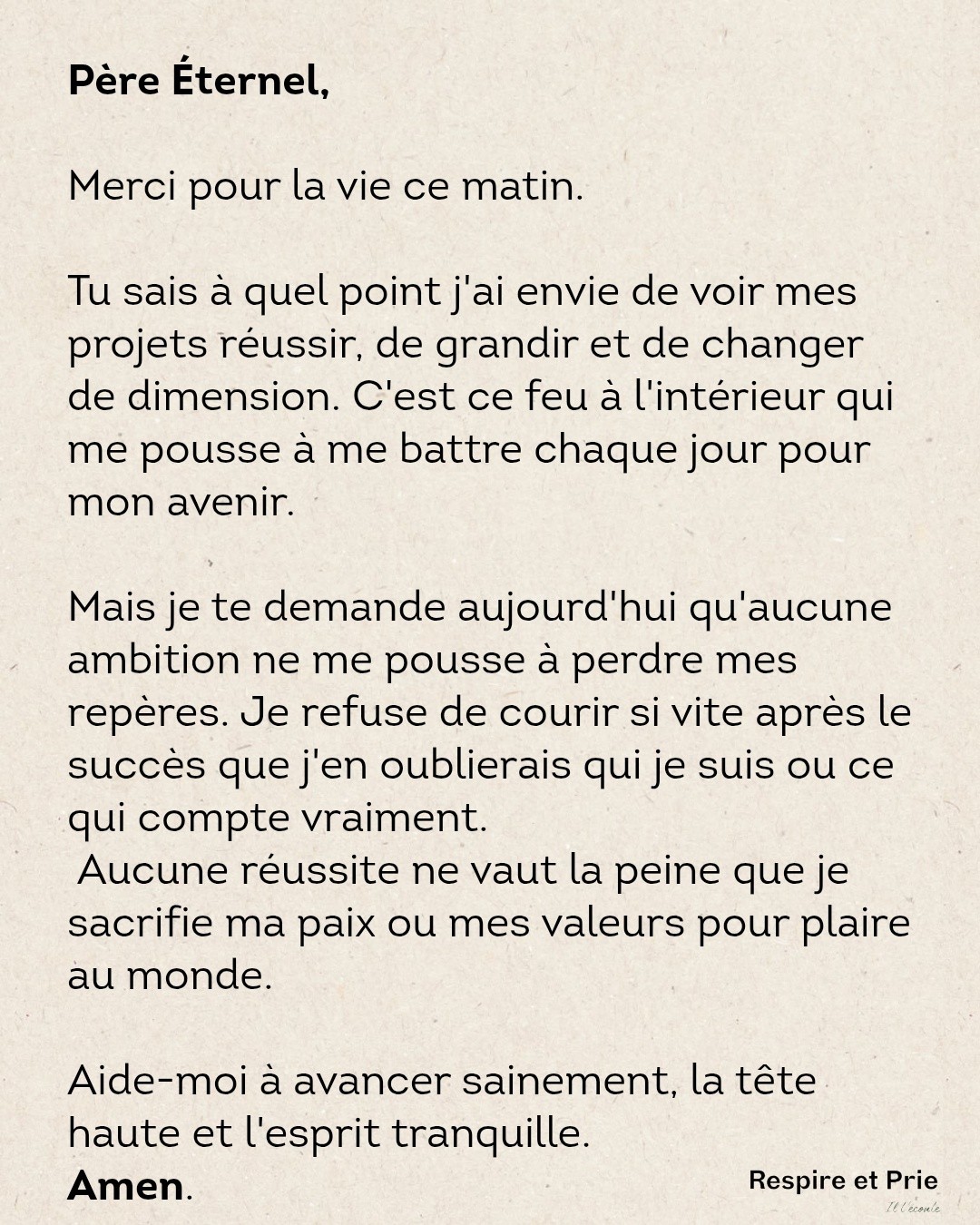 Mes repères sont en Toi