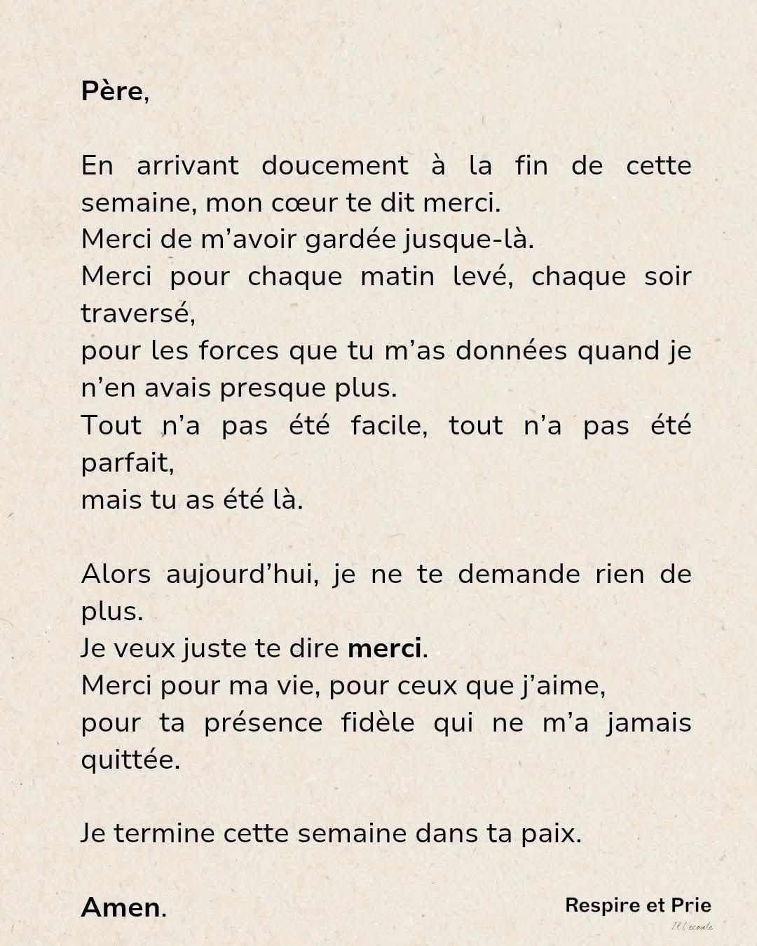 Mon cœur te dit merci