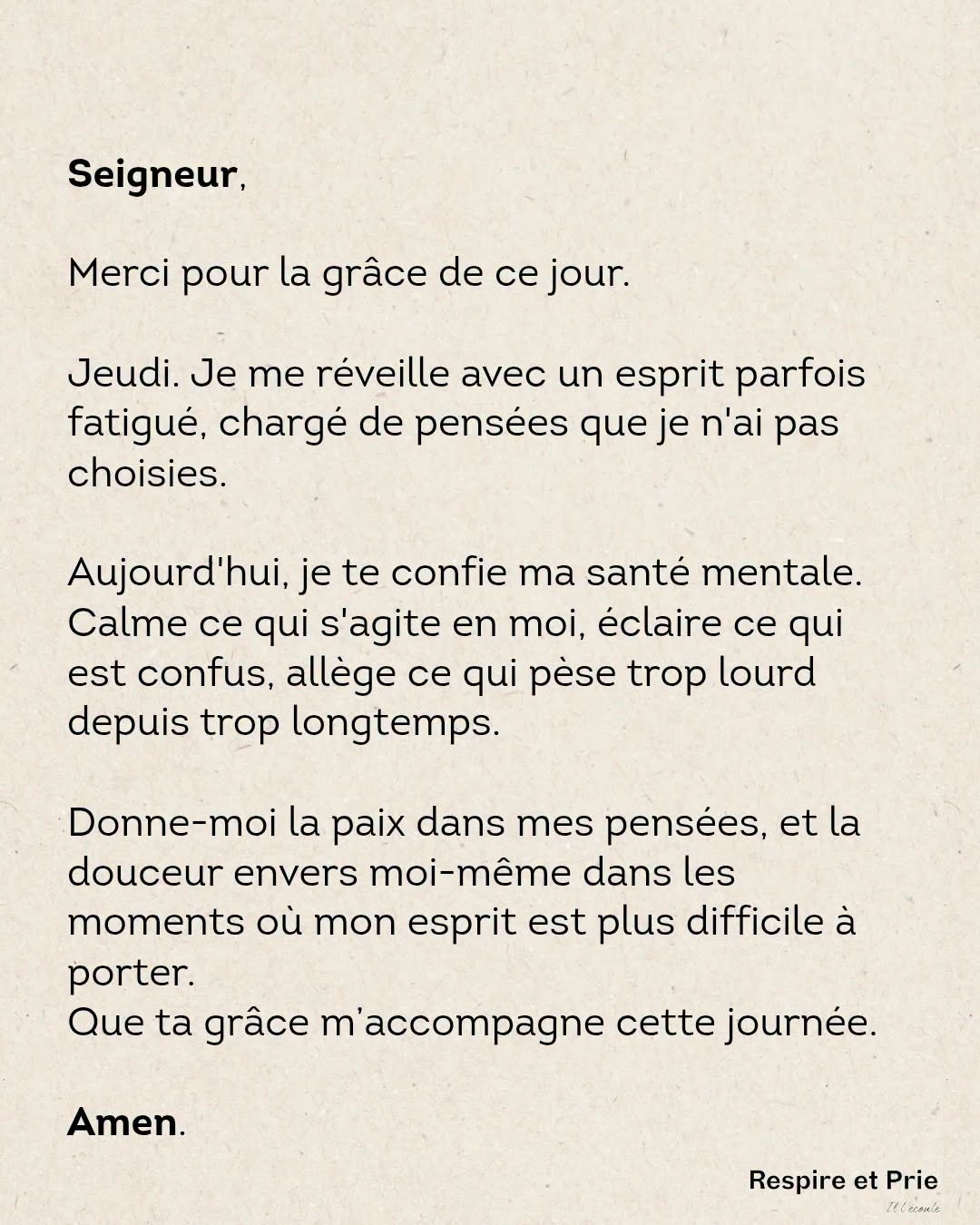 Ma santé mentale