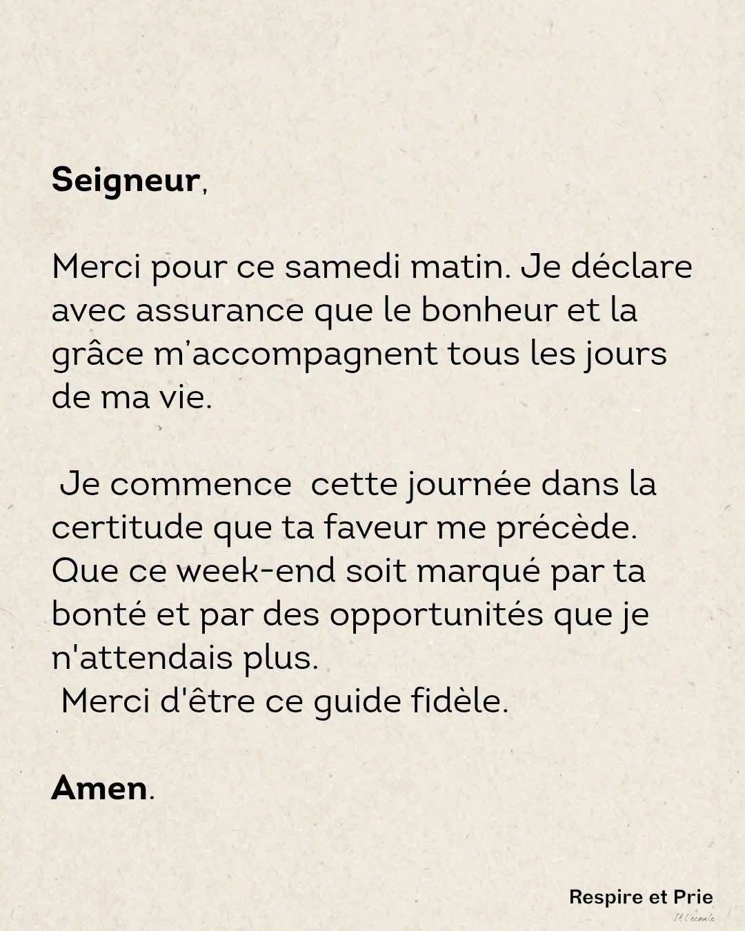Le bonheur et la grâce