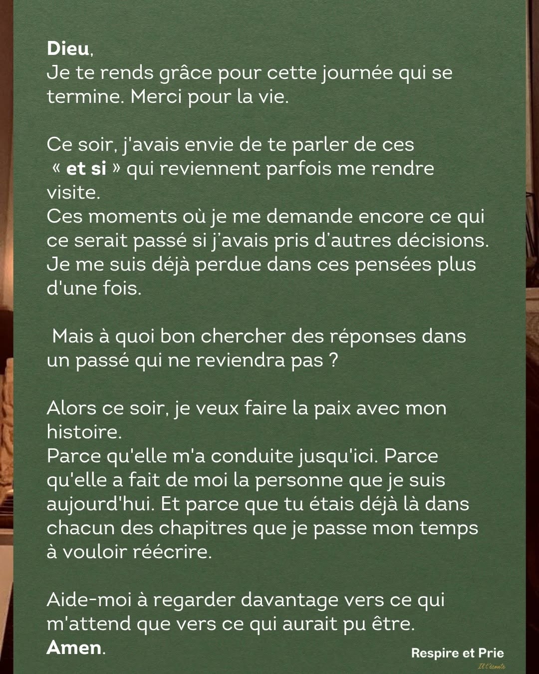 Et si ….