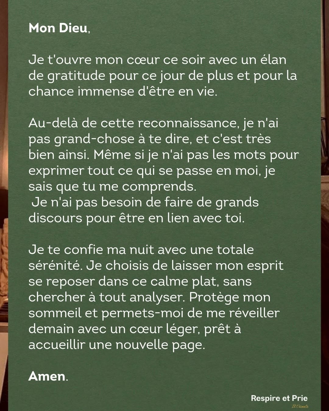 Elan de gratitude