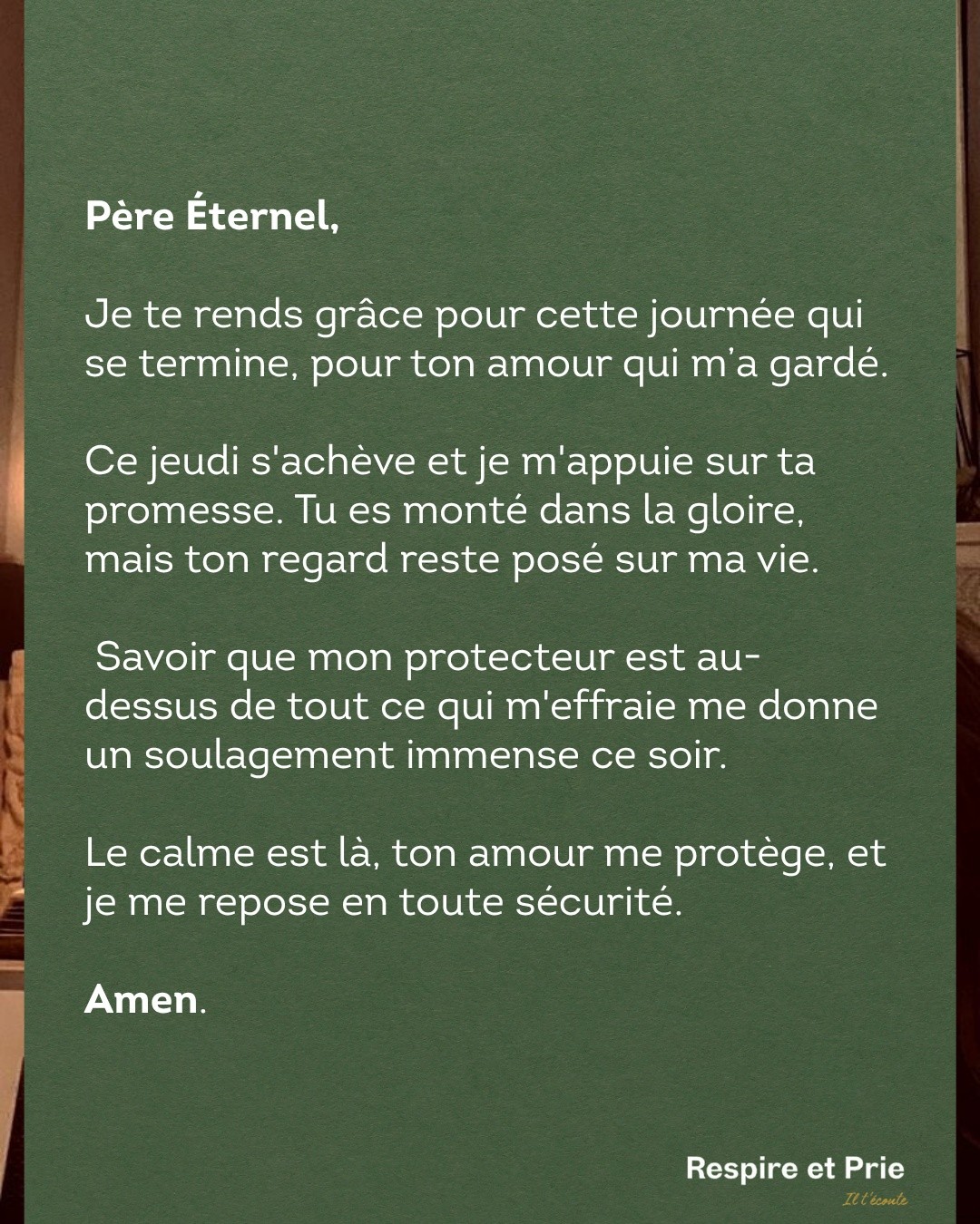 Jeudi en sécurité