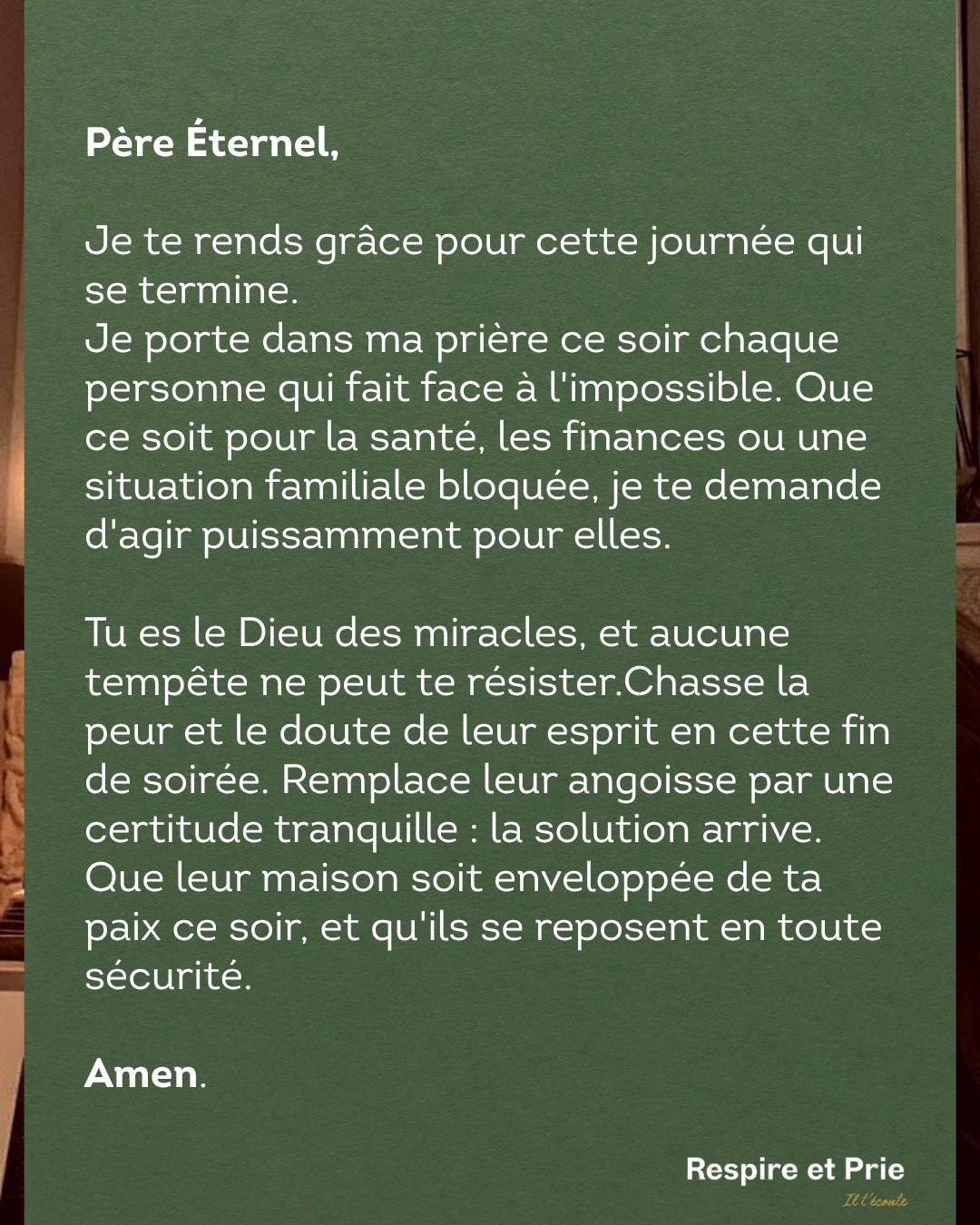 Dieu de miracle