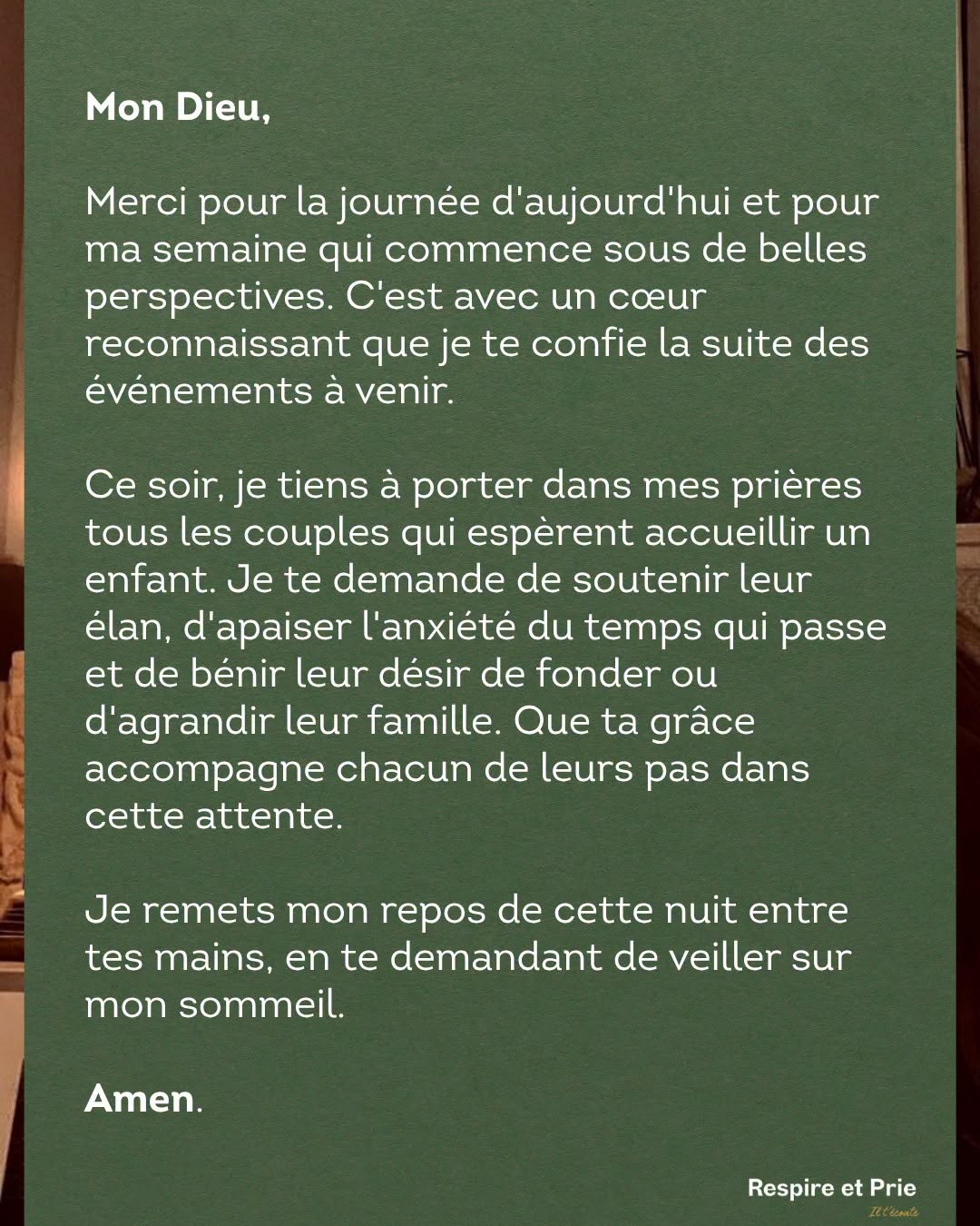 Le désir d’enfants