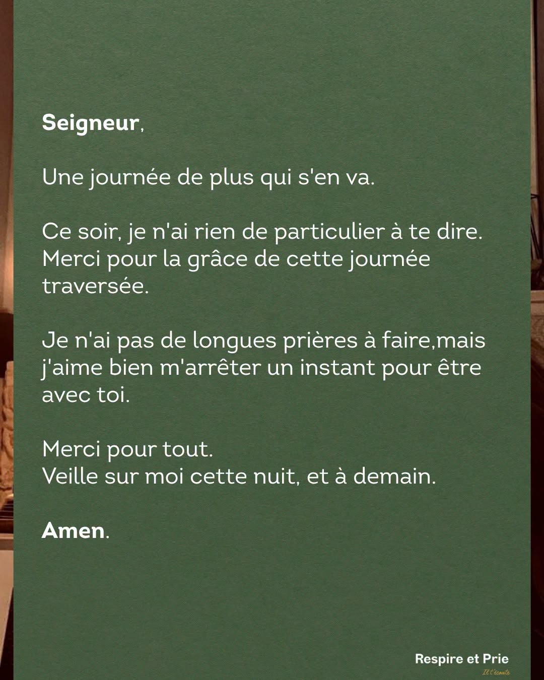 Juste merci pour tout