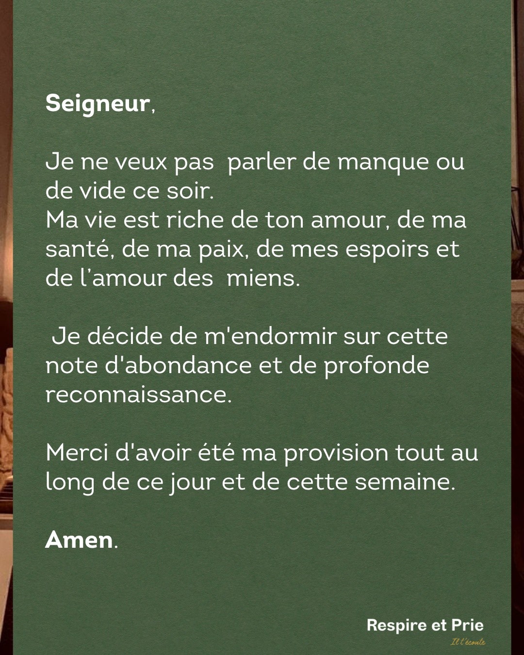 Riche de ton amour