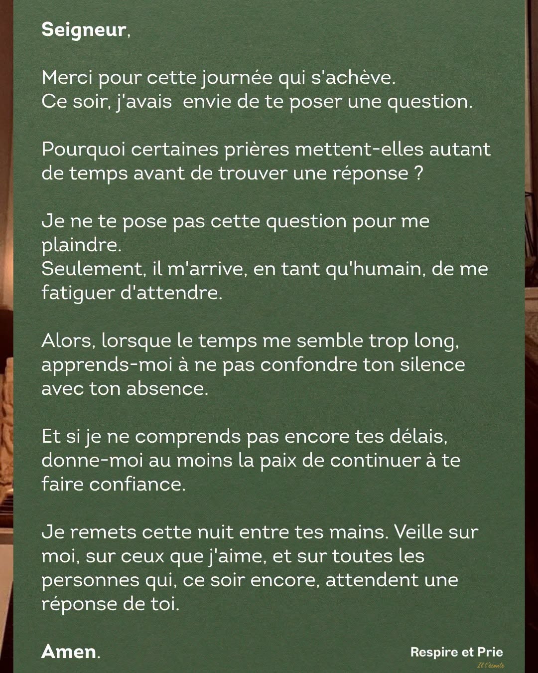 Pourquoi ça prends du temps?